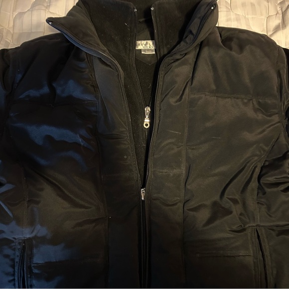 Larry Levin Double Zip Up Puffer Style Jacket - Great style - Picture 5 of 16